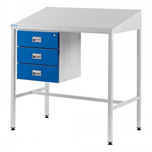 Team Leader Workstation Triple Drawer